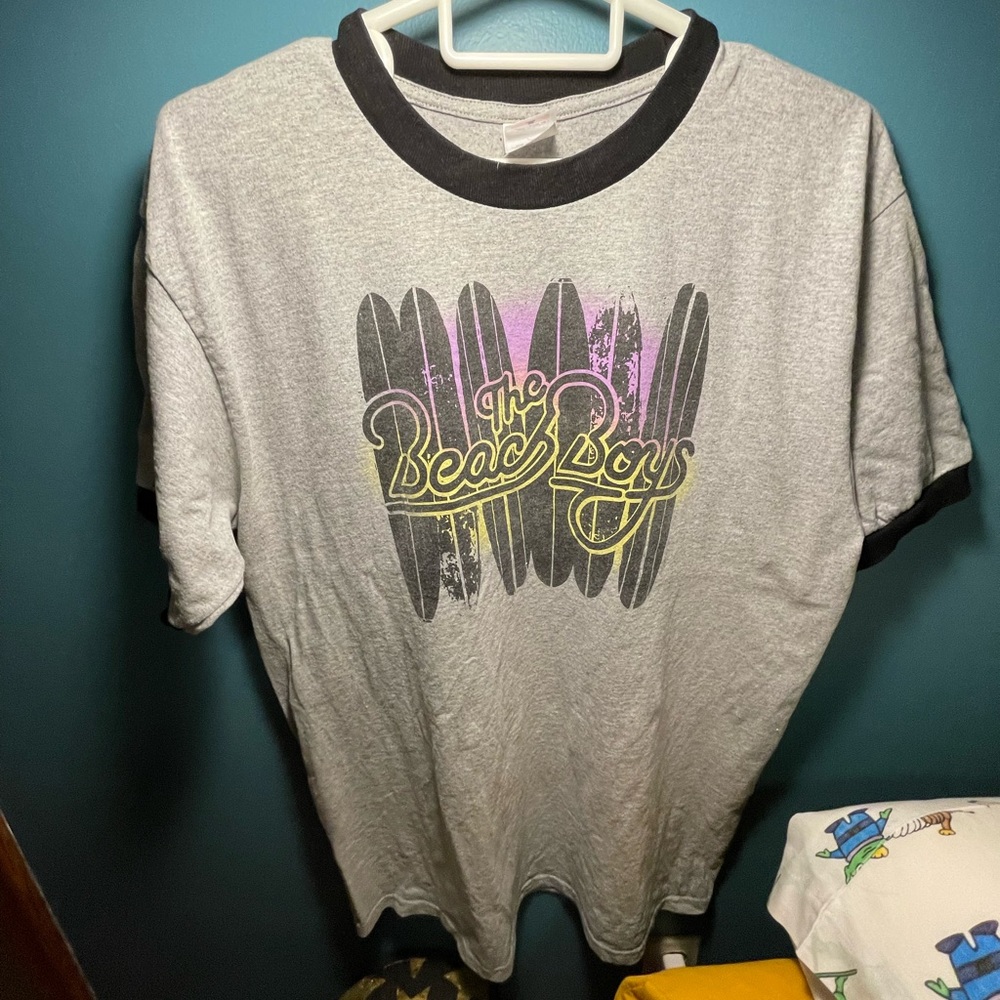 🏄‍♂️ Retro The Beach Boys Sounds Of Summer US XL Surf Ringer Tee 🏄‍♀️